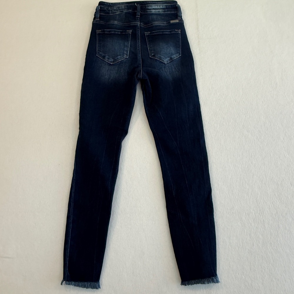 KanCan Signature Ankle Skinny Jeans Womens 25 Dark Wash Blue VBK1853A - Picture 9 of 9